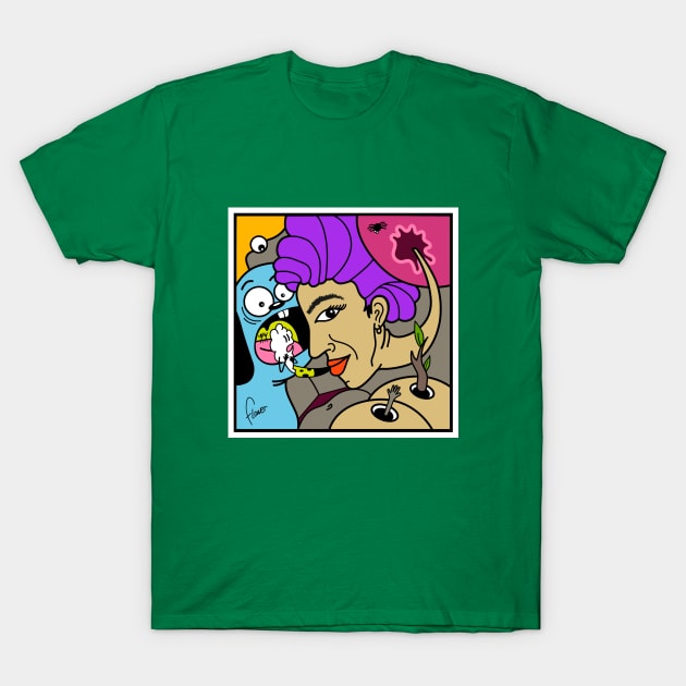 Binario T-Shirt by FlowerNFT